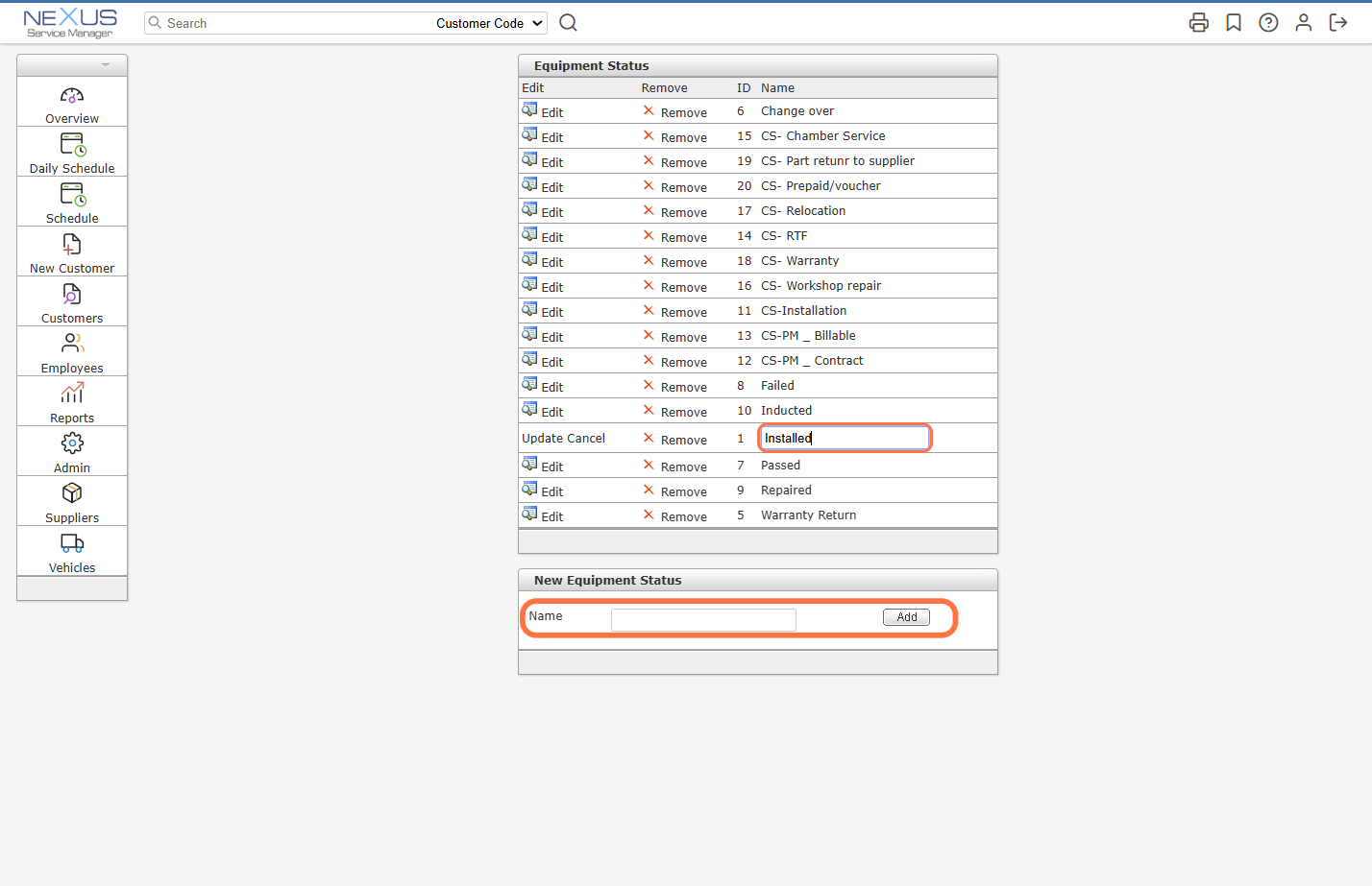 Click on Open next to the folder you want to add a file to.