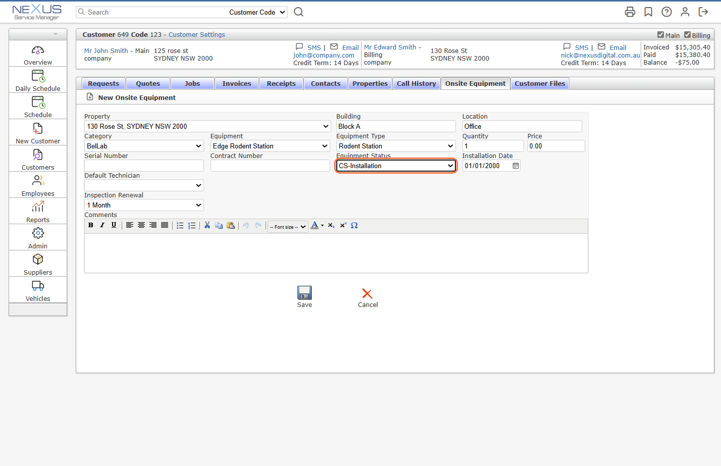 The email will generate with the portal link, Username and Password.